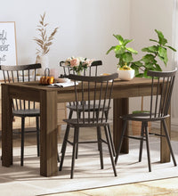 Esstisch Braun Eichen-Optik 140x74,5x76 cm Holzwerkstoff