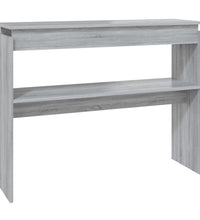 Konsolentisch Grau Sonoma 102x30x80 cm Holzwerkstoff