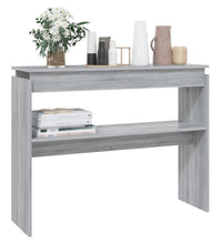 Konsolentisch Grau Sonoma 102x30x80 cm Holzwerkstoff