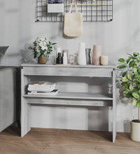 Konsolentisch Grau Sonoma 102x30x80 cm Holzwerkstoff