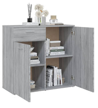 Sideboard Grau Sonoma 80x36x75 cm Holzwerkstoff