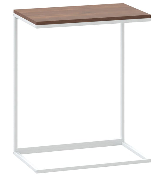 Beistelltisch Weiß 55x35x66 cm Holzwerkstoff