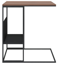 Beistelltisch Schwarz 55x36x59,5 cm Holzwerkstoff