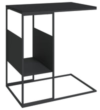 Beistelltisch Schwarz 55x36x59,5 cm Holzwerkstoff