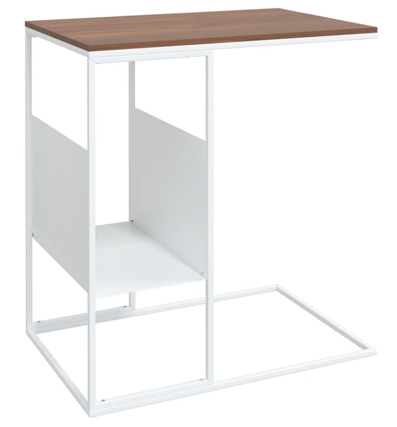 Beistelltisch Weiß 55x36x59,5 cm Holzwerkstoff