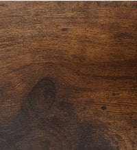 Schuhschrank Räuchereiche 59x17x169 cm Holzwerkstoff