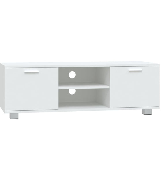 TV-Schrank Weiß 120x40,5x35 cm Holzwerkstoff