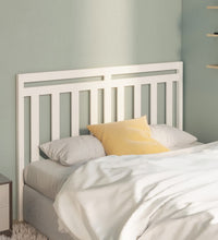 Kopfteil Weiß 166x4x100 cm Massivholz Kiefer