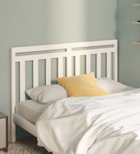 Kopfteil Weiß 166x4x100 cm Massivholz Kiefer