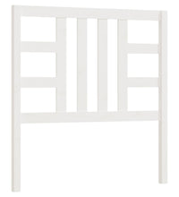 Kopfteil Weiß 81x4x100 cm Massivholz Kiefer
