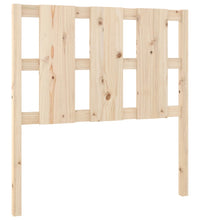 Bett-Kopfteil 105,5x4x100 cm Massivholz Kiefer