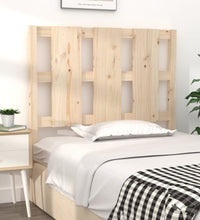 Bett-Kopfteil 105,5x4x100 cm Massivholz Kiefer