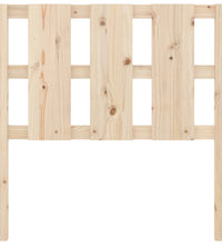 Bett-Kopfteil 105,5x4x100 cm Massivholz Kiefer