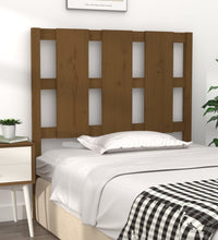 Bett-Kopfteil Honigbraun 105,5x4x100 cm Massivholz Kiefer