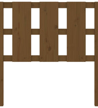 Bett-Kopfteil Honigbraun 105,5x4x100 cm Massivholz Kiefer