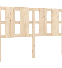 Kopfteil 145,5x4x100 cm Massivholz Kiefer