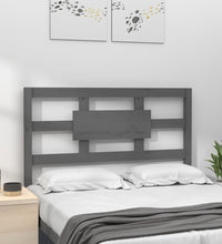 Kopfteil Grau 80,5x4x100 cm Massivholz Kiefer