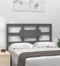 Kopfteil Grau 80,5x4x100 cm Massivholz Kiefer