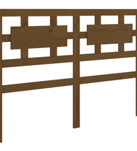 Bett-Kopfteil Honigbraun 185,5x4x100 cm Massivholz Kiefer