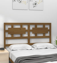 Bett-Kopfteil Honigbraun 185,5x4x100 cm Massivholz Kiefer