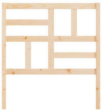 Kopfteil 106x4x104 cm Massivholz Kiefer
