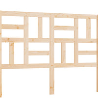 Kopfteil 126x4x104 cm Massivholz Kiefer