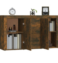 Sideboard Räuchereiche 120x36x69 cm Holzwerkstoff