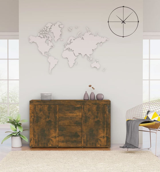 Sideboard Räuchereiche 120x36x69 cm Holzwerkstoff