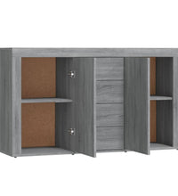 Sideboard Grau Sonoma 120x36x69 cm Holzwerkstoff