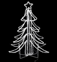 LED-Weihnachtsbaum Klappbar Warmweiß 87x87x93 cm