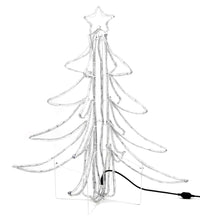 LED-Weihnachtsbaum Klappbar Warmweiß 87x87x93 cm