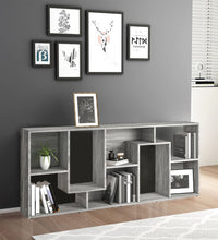 Bücherregal Grau Sonoma 67x24x161 cm Holzwerkstoff