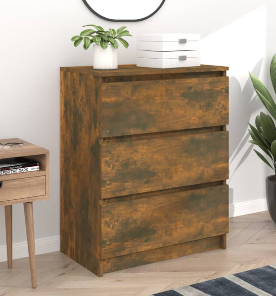 Sideboard Räuchereiche 60x35x76 cm Holzwerkstoff