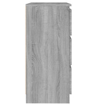 Sideboard Grau Sonoma 60x35x76 cm Holzwerkstoff