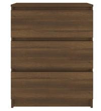 Sideboard Braun Eichen-Optik 60x35x76 cm Holzwerkstoff