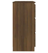 Sideboard Braun Eichen-Optik 60x35x76 cm Holzwerkstoff