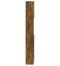 Badezimmerschrank Räuchereiche 32x25,5x190 cm Holzwerkstoff