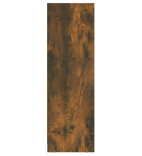 Badezimmerschrank Räuchereiche 30x30x95 cm Holzwerkstoff