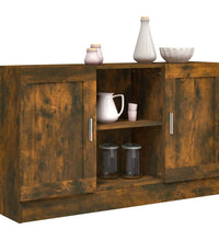 Sideboard Räuchereiche 120x30,5x70 cm Holzwerkstoff