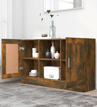 Sideboard Räuchereiche 120x30,5x70 cm Holzwerkstoff