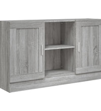 Sideboard Grau Sonoma 120x30,5x70 cm Holzwerkstoff