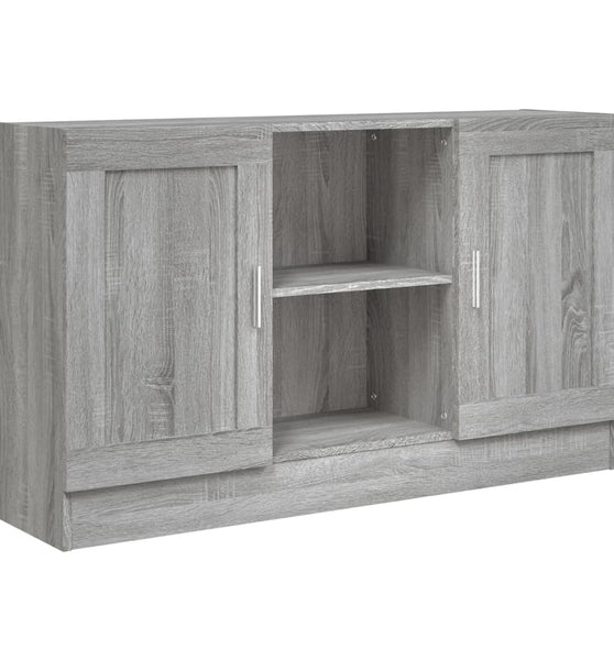 Sideboard Grau Sonoma 120x30,5x70 cm Holzwerkstoff