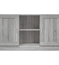 Sideboard Grau Sonoma 120x30,5x70 cm Holzwerkstoff