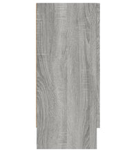 Sideboard Grau Sonoma 120x30,5x70 cm Holzwerkstoff