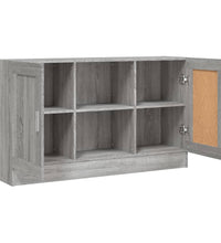 Sideboard Grau Sonoma 120x30,5x70 cm Holzwerkstoff