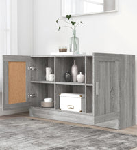 Sideboard Grau Sonoma 120x30,5x70 cm Holzwerkstoff