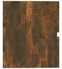 Waschbeckenschrank Räuchereiche 60x38,5x45 cm Holzwerkstoff