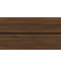Waschbeckenunterschrank Eichen-Optik 90x38,5x45cm Holzwerkstoff