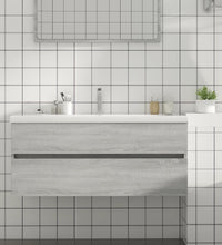 Waschbeckenunterschrank Grau Sonoma 100x38,5x45cm Holzwerkstoff