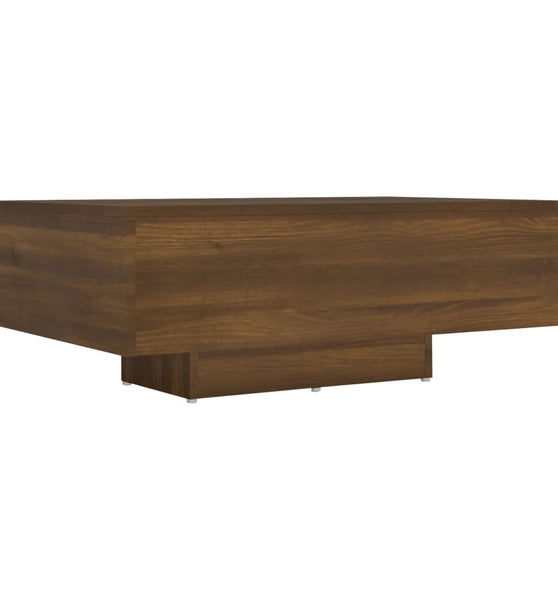 Couchtisch Braun Eichen-Optik 85x55x31 cm Holzwerkstoff